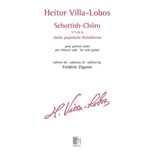 Schottish-Ch&ocirc;ro : N&deg;2 de la Suite populaire br&eacute;silienne - pour guitare seule