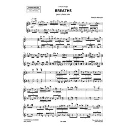 Breaths : pour piano