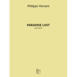 Paradise Lost : pour piano