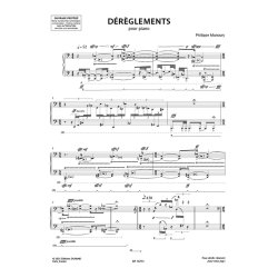 D&eacute;r&egrave;glements : pour piano