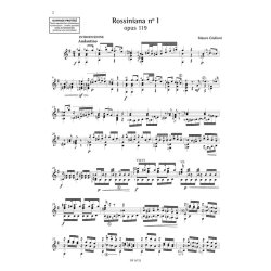 Rossiniana n&deg; 1 (opus 119) : &eacute;dition de Fr&eacute;d&eacute;ric Zigante