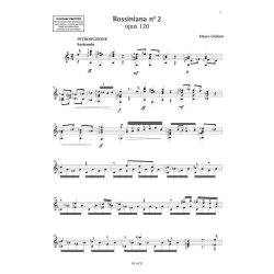 Rossiniana n&deg; 2 (opus 120) : &eacute;dition de Fr&eacute;d&eacute;ric Zigante