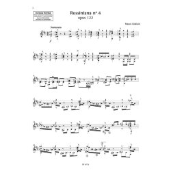 Rossiniana n&deg; 4 (opus 122) : &eacute;dition de Fr&eacute;d&eacute;ric Zigante