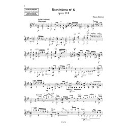Rossiniana n&deg; 6 (opus 124) : &eacute;dition de Fr&eacute;d&eacute;ric Zigante