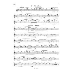 3 Petites Pi&egrave;ces : pour flute et piano