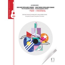 Deux Airs populaires cubains : Deux Th&egrave;mes populaires cubains