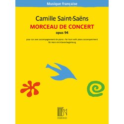 Morceau de concert : pour cor avec accompagnement de piano