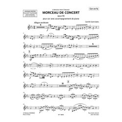 Morceau de concert : pour cor avec accompagnement de piano