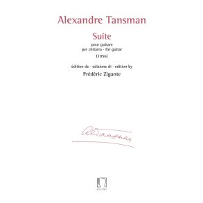 Suite pour guitare : édition de Frédéric Zigante