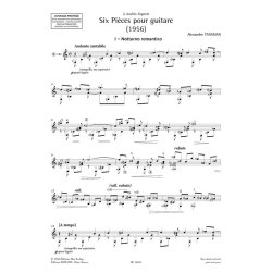 Suite pour guitare : &eacute;dition de Fr&eacute;d&eacute;ric Zigante