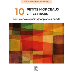 10 petits morceaux pour piano à 4 mains : Niveau Moyenne