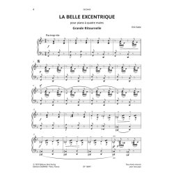 La Belle Excentrique pour piano &agrave; 4 mains