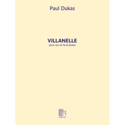 Villanelle : pour cor en fa et piano
