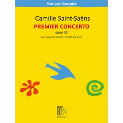 Premier Concerto en la mineur, opus 33 : pour violoncelle et piano