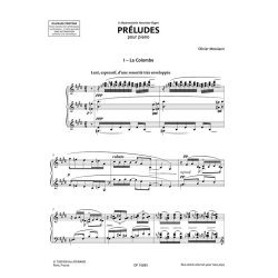 Pr&eacute;ludes pour piano