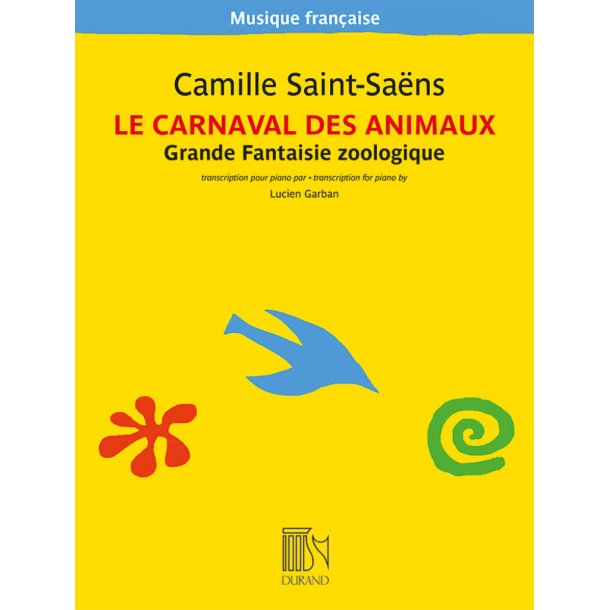 Le Carnaval des animaux : transcription pour piano