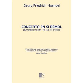 Concerto En Si Bemol pour harpe seule : (trascr. Grandjany)