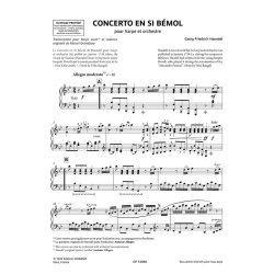 Concerto En Si Bemol pour harpe seule : (trascr. Grandjany)