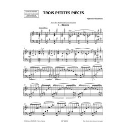 Trois Petites Pi&egrave;ces pour harpe : Introduction de | Introduction by Constance Luzzati