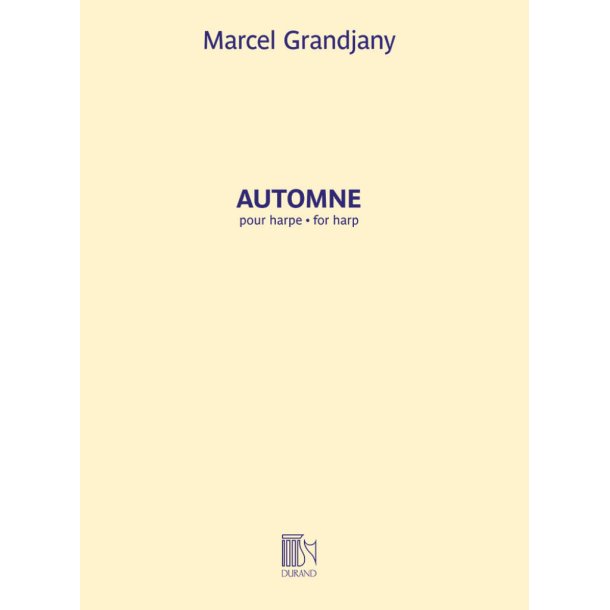 Automne : pice pour harpe