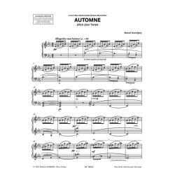 Automne : pice pour harpe