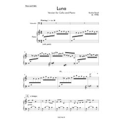 Luna : Version for Cello and Piano