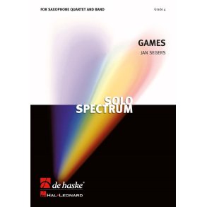 Games : for saxophone quartet and band