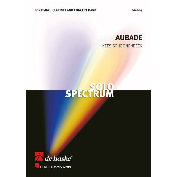 Aubade : For Piano, Clarinet and Concert Band