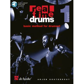 Real Time Drums 1 (Eng) : Basic Method for Drumset Audio Online