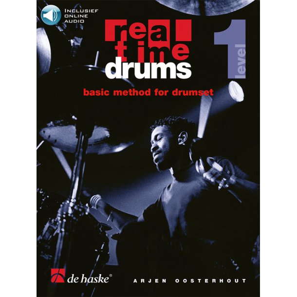 Real Time Drums 1 (Eng) : Basic Method for Drumset Audio Online