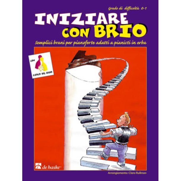 Iniziare con brio : Semplici brani per pianoforte adatti a pianisti in