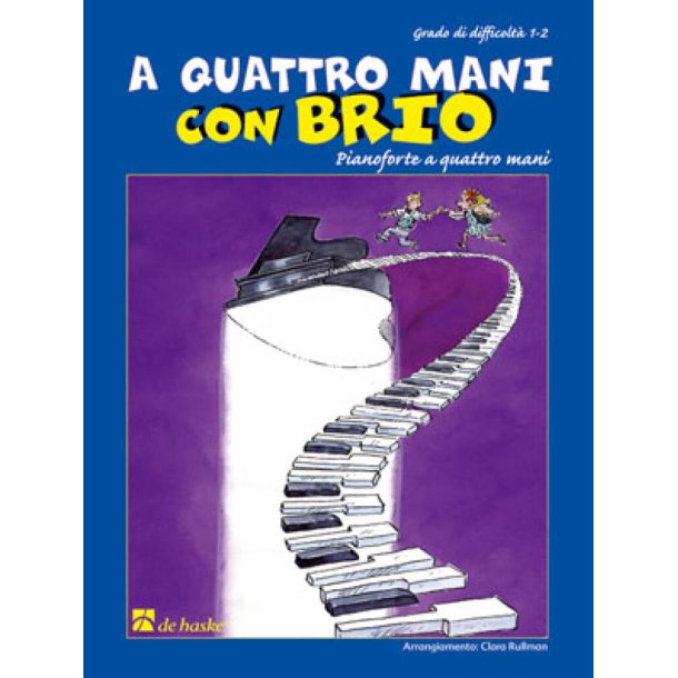 A quattro mani con brio : Pianoforte a quattro mani