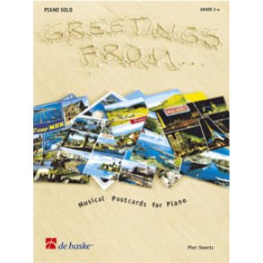 Greetings from ... : Cartes Postales Musicales pour Piano