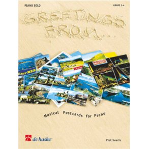 Greetings from ... : Musical Postcards for Piano