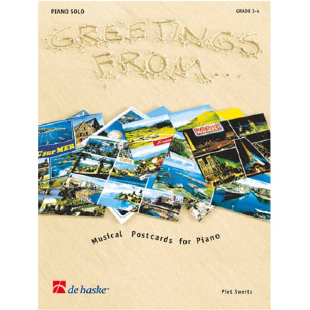 Greetings from ... : Musical Postcards for Piano
