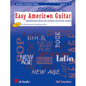 Easy American Guitar : Fingerpicking Stücke für Akustische oder Elektrisc
