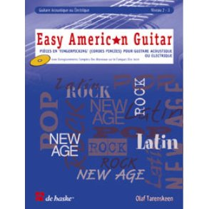 Easy American Guitar : Pièces en 'Fingerpicking' (cordes pincées) pour gu