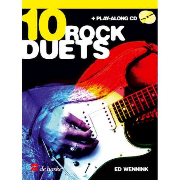 10 Rock Duets : per chitarra elttrica o acustica con parte per chi