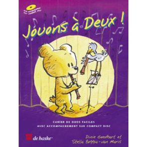 Jouons à Deux! : Cahier de duos faciles avec accompagnement sur com