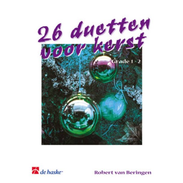 26 Duetten voor kerst : voor twee blazers