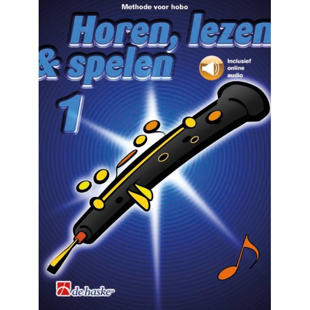 Horen, lezen & spelen 1 hobo : Methode voor hobo