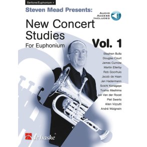 Steven Mead Presents: New Concert Studies 1 : for Euphonium BC
