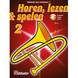 Horen, lezen & spelen 2 trombone TC : Methode voor trombone TC