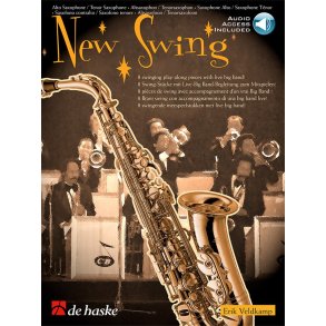 New Swing : 8 swinging play-along pieces with live band!