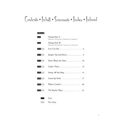 New Swing : 8 swinging play-along pieces with live band!