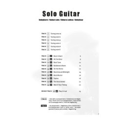 10 Rock & Blues Solos for Guitar : With optional parts for rhythm guitar, bass guitar