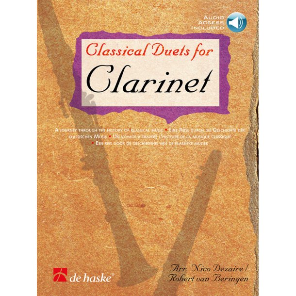 Classical Duets for Clarinet : A journey through the history of classical music