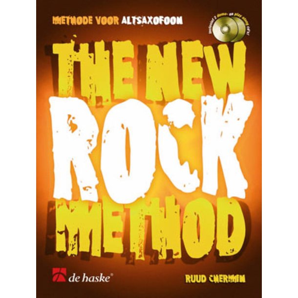 The New Rock Method NL : Methode voor altsaxofoon