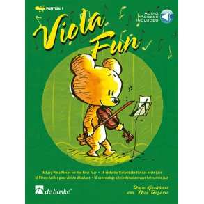Viola Fun : 16 Easy viola pieces for the first year