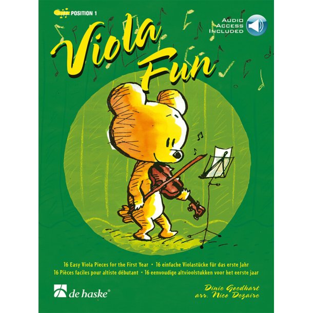 Viola Fun : 16 Easy viola pieces for the first year